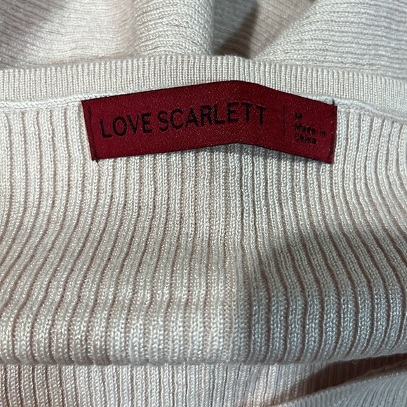 Love Scarlett short sleeve sweater, size medium, NWOT - Picture 10 of 11